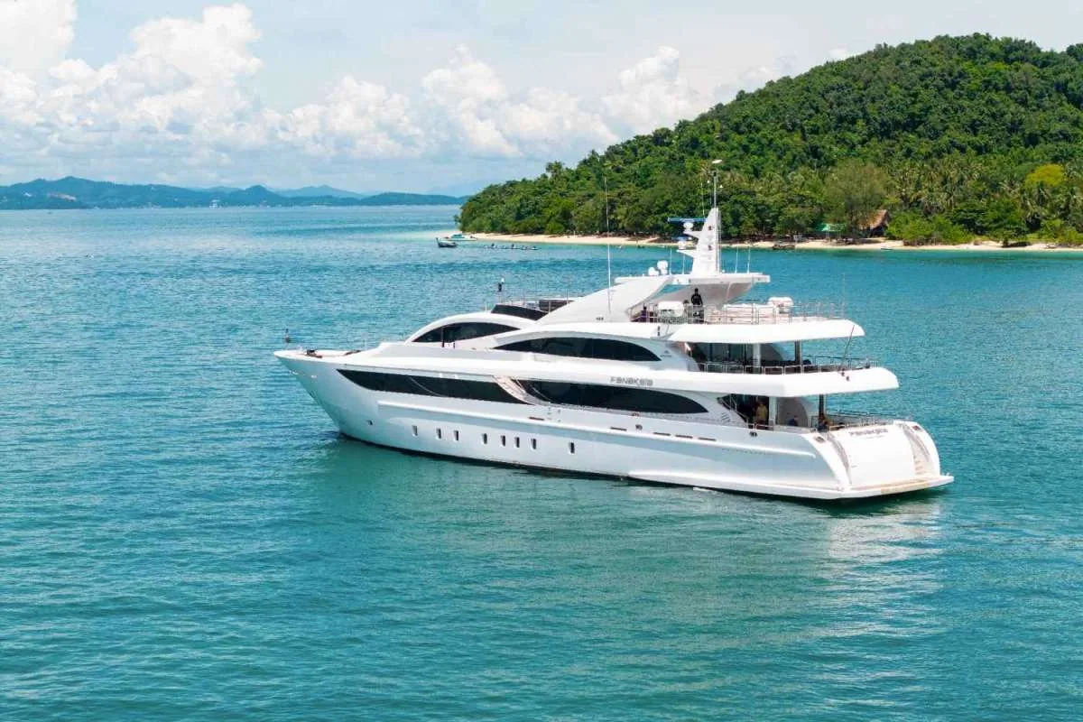 Astondoa 150 Panakeia 150ft superyacht yacht charter in Phuket