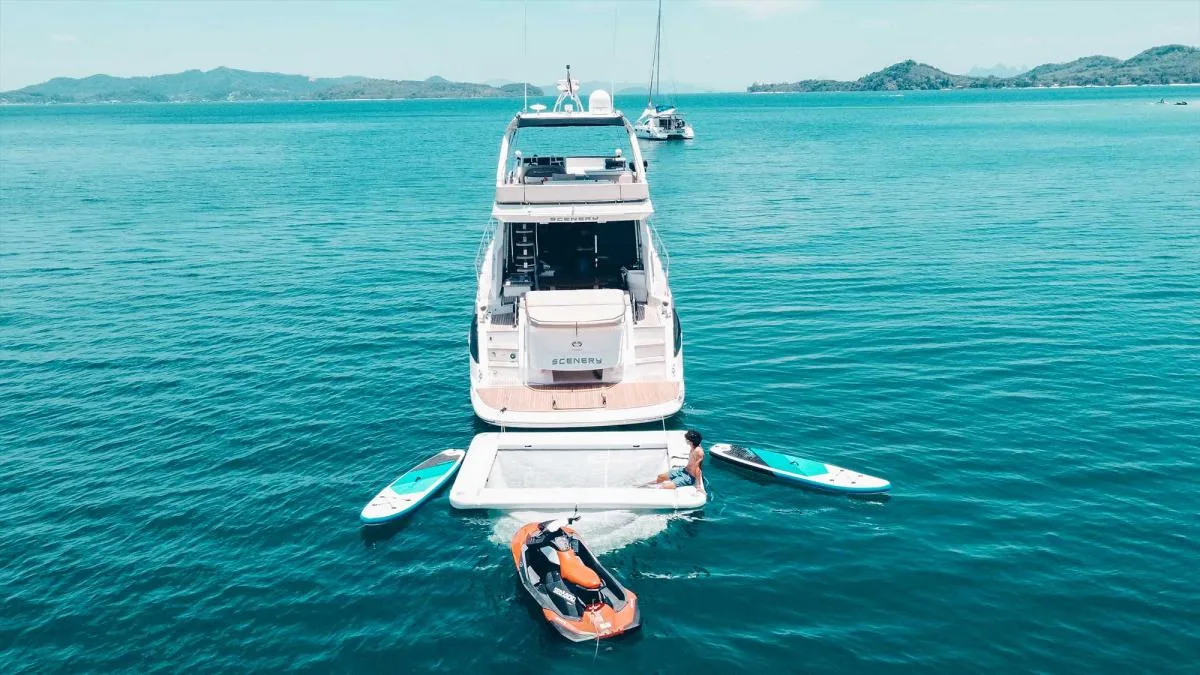 Cranchi Scenery 58, 58ft motor yacht for charter in Phuket — view 8
