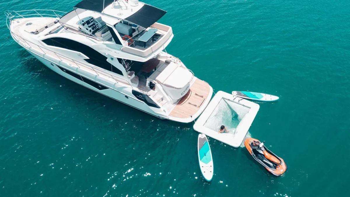 Cranchi Scenery 58, 58ft motor yacht for charter in Phuket — view 12