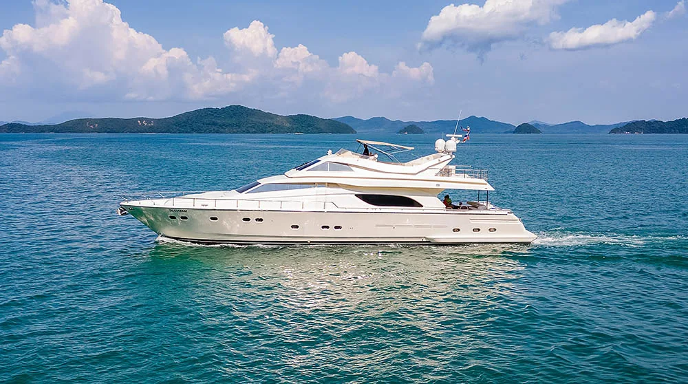 Ferretti 80, 80ft motor yacht for charter in Phuket — view 5