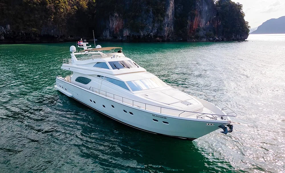 Ferretti 80, 80ft motor yacht for charter in Phuket — view 8