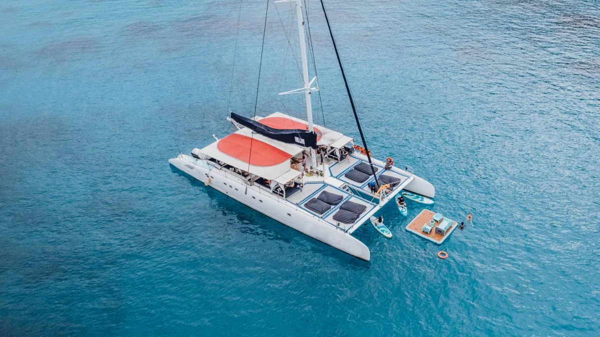 Party Cat 75 FP 75ft party catamaran yacht charter in Phuket