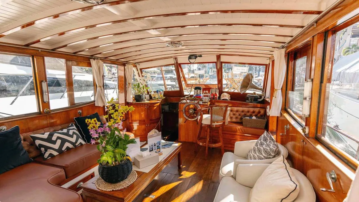 Halvorsen 50, 50ft motor yacht for charter in Phuket — view 9