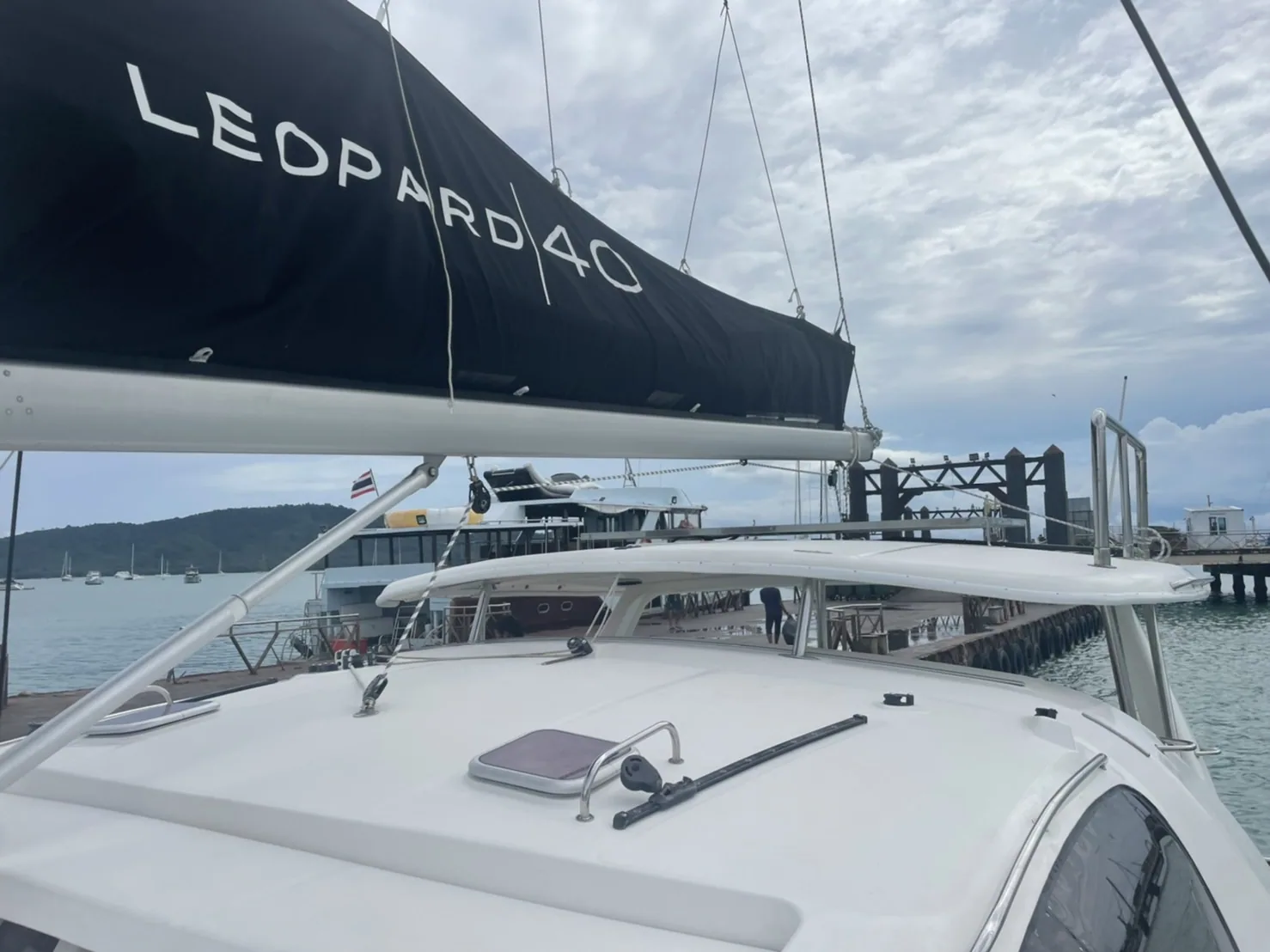 Hennessy 40, 40ft power catamaran for charter in Phuket — view 4