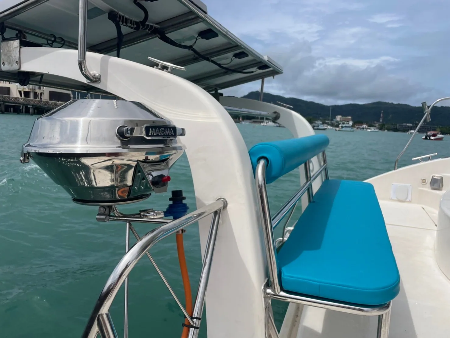 Hennessy 40, 40ft power catamaran for charter in Phuket — view 10