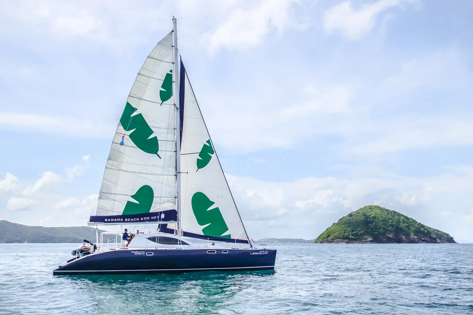 Legacy 48ft sailing catamaran yacht charter in Phuket