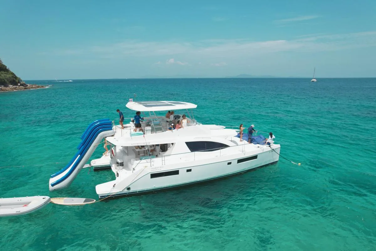 Leopard 51 51ft power catamaran yacht charter in Phuket