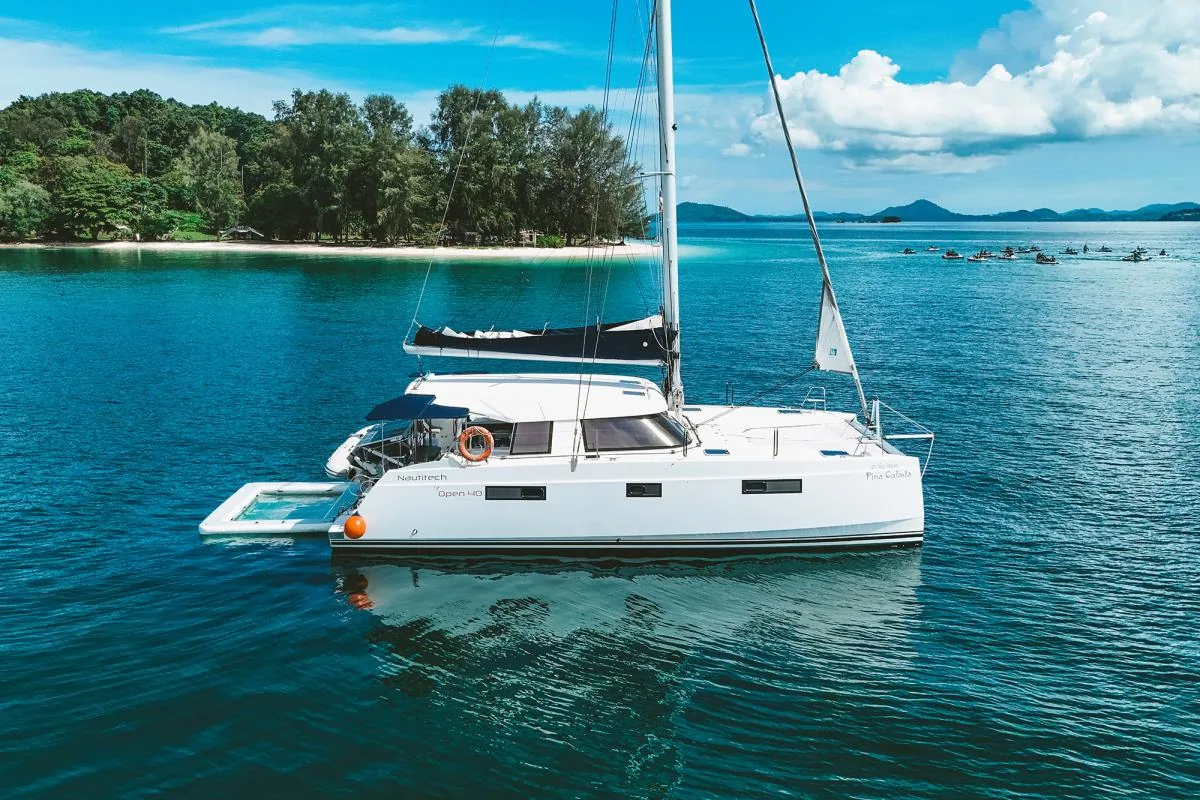 Nautitech 40, 40ft sailing catamaran for charter in Phuket — view 3