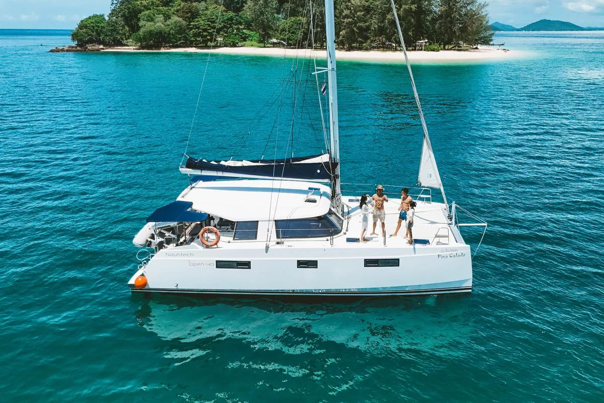 Nautitech 40, 40ft sailing catamaran for charter in Phuket — view 8