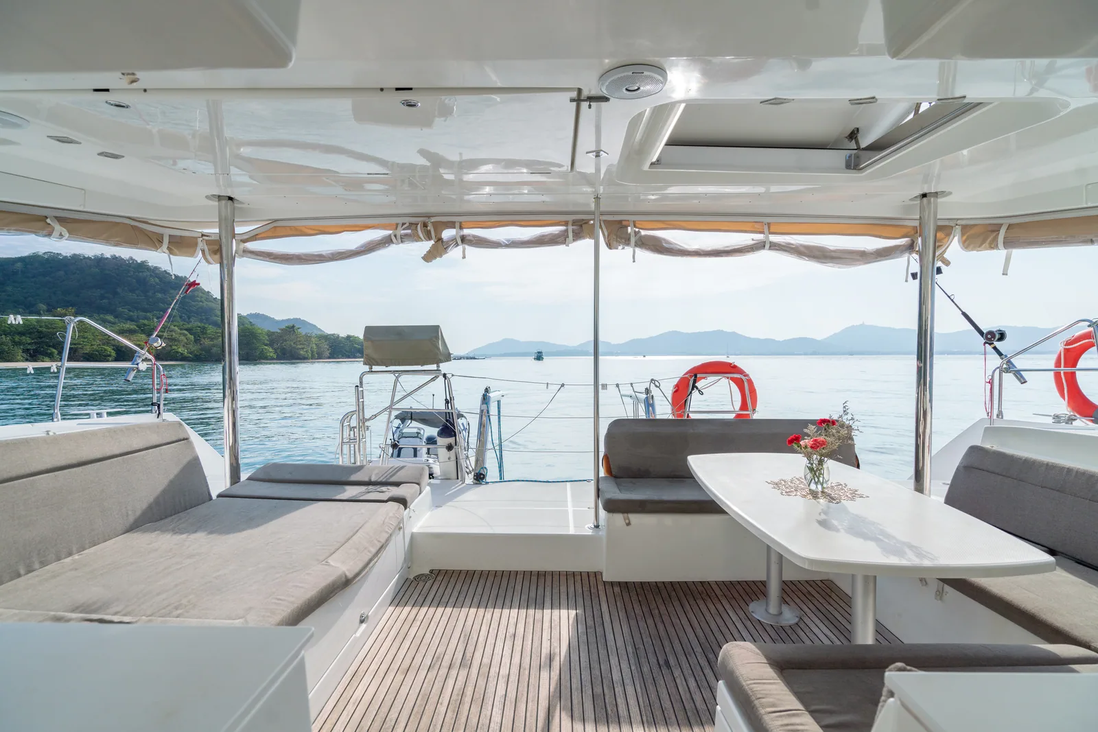 Oceanland 45, 45ft power catamaran for charter in Phuket — view 9