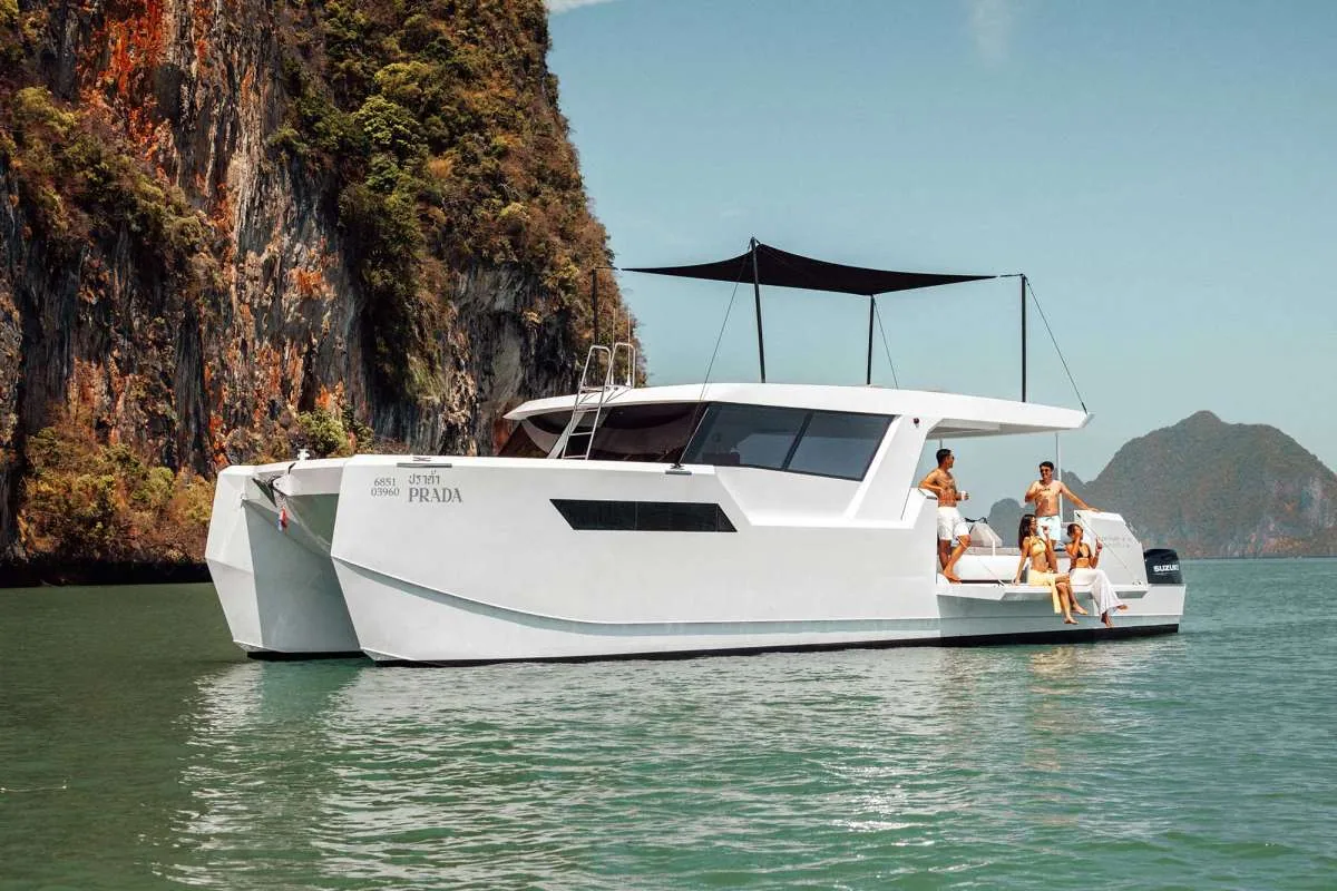 Prada 50, 50ft power catamaran for charter in Phuket — view 4