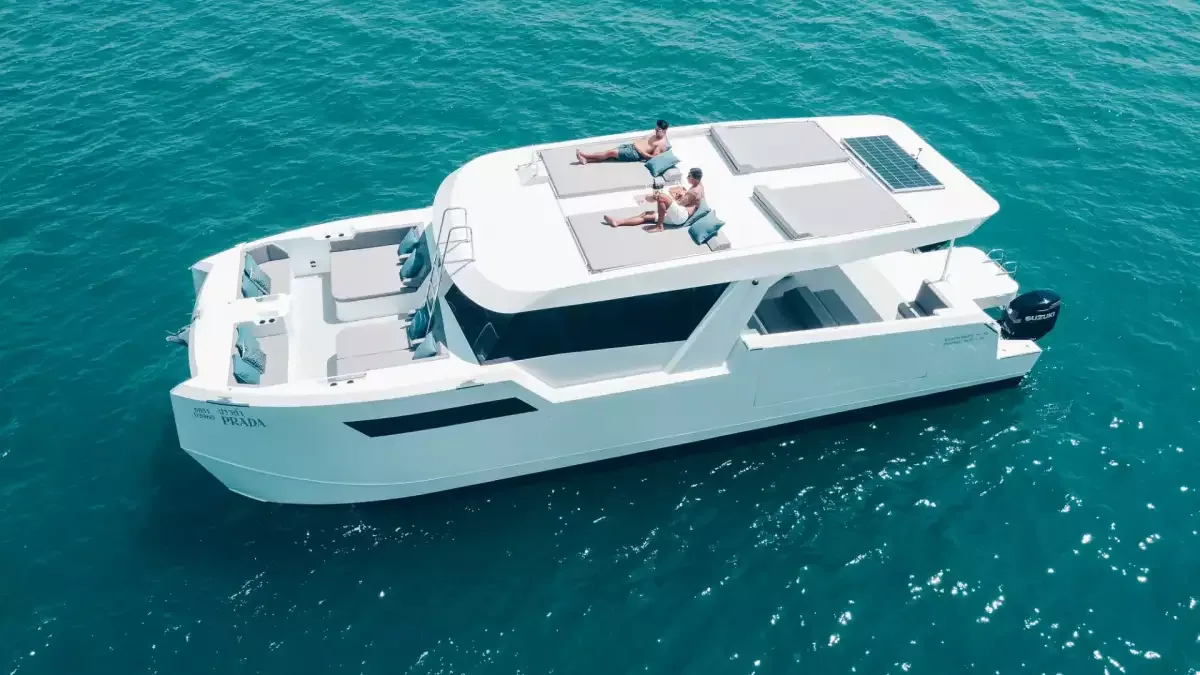 Prada 50, 50ft power catamaran for charter in Phuket — view 7