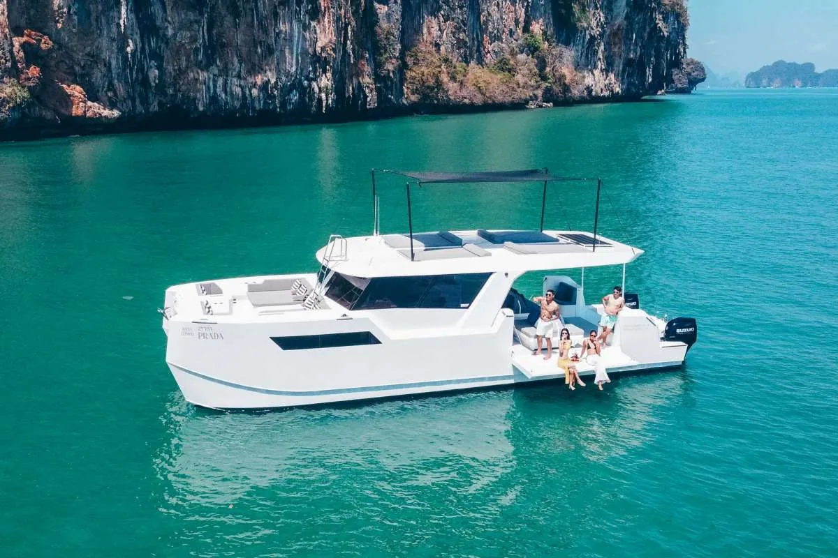 Prada 50, 50ft power catamaran for charter in Phuket — view 12