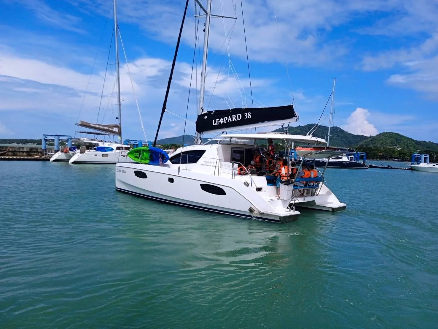 Sanny 38, 38ft power catamaran for charter in Phuket — view 5