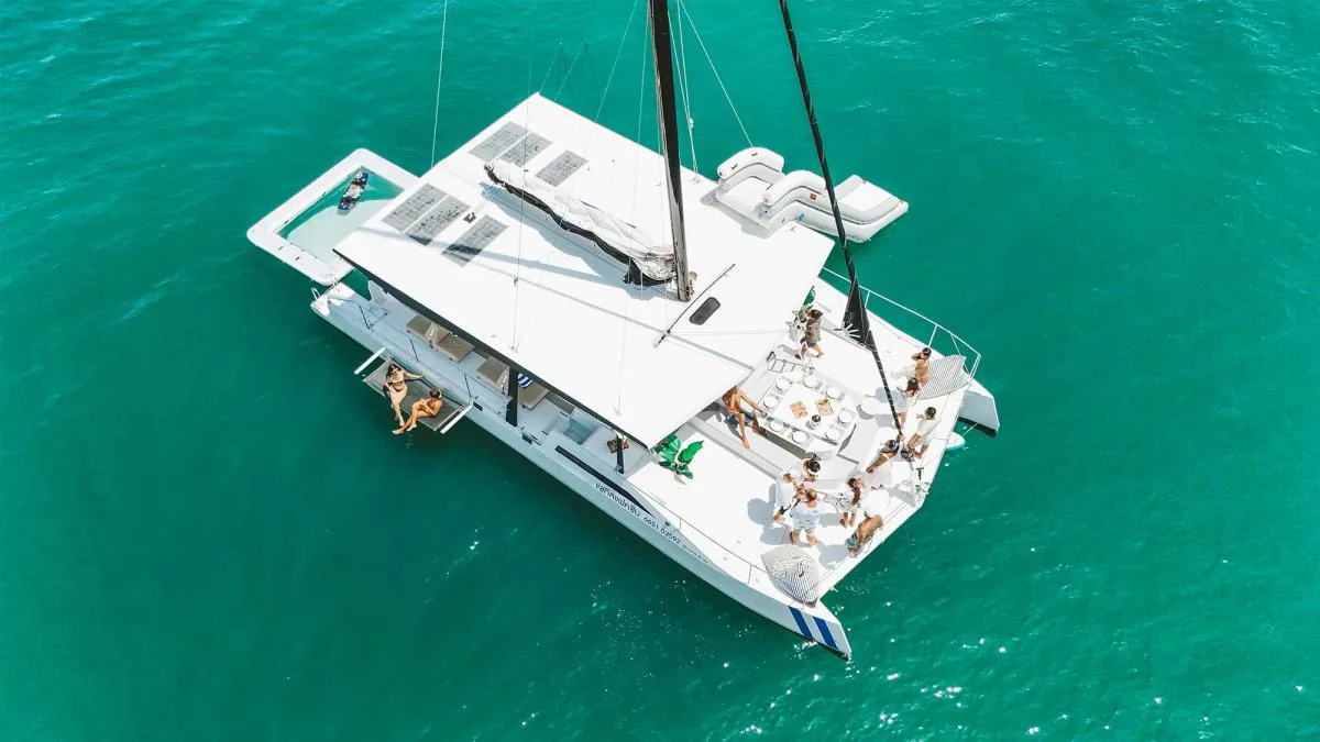 Satisfaction 55, 55ft party catamaran for charter in Phuket — view 7
