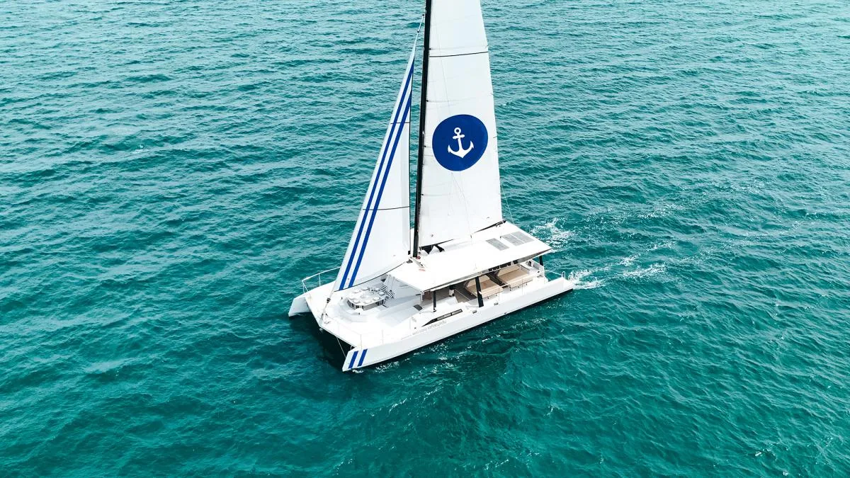 Satisfaction 55, 55ft party catamaran for charter in Phuket — view 9