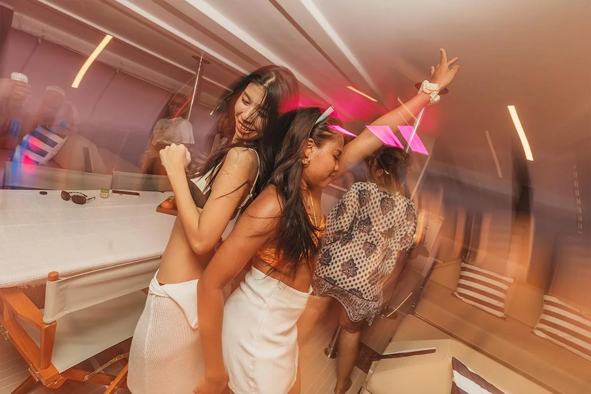 Satisfaction 55, 55ft party catamaran for charter in Phuket — view 12