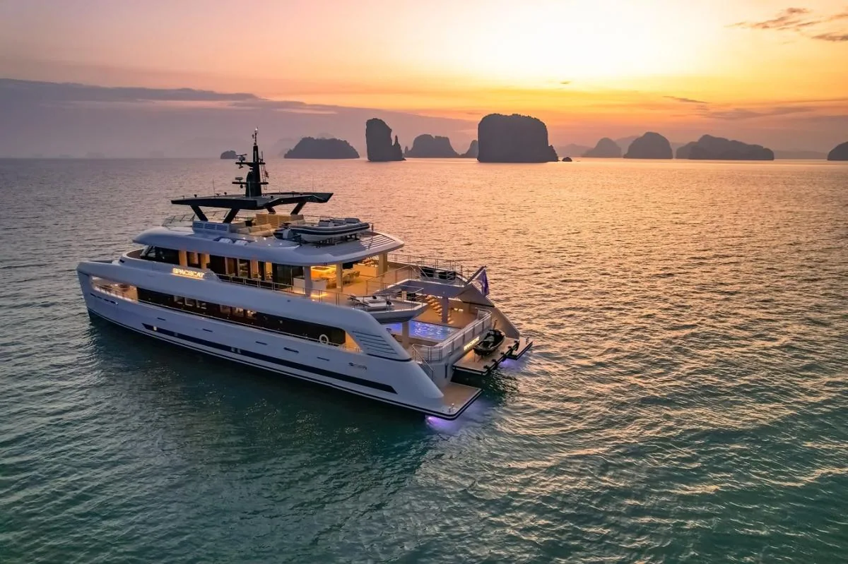 Spacecat 118, 118ft superyacht catamaran for charter in Phuket — view 4