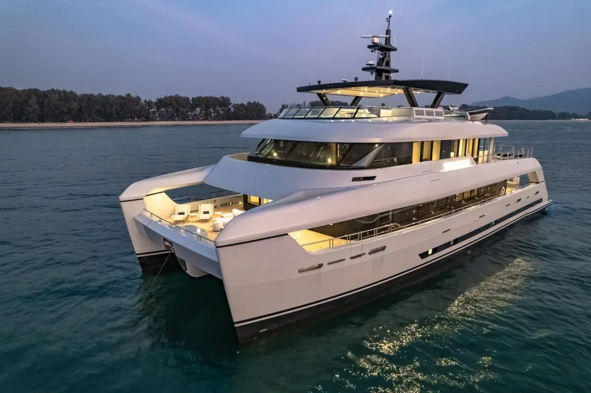 Spacecat 118, 118ft superyacht catamaran for charter in Phuket — view 5