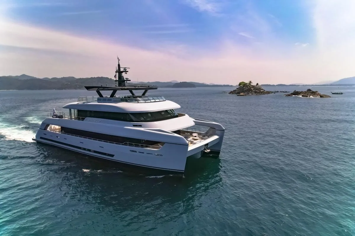 Spacecat 118, 118ft superyacht catamaran for charter in Phuket — view 6