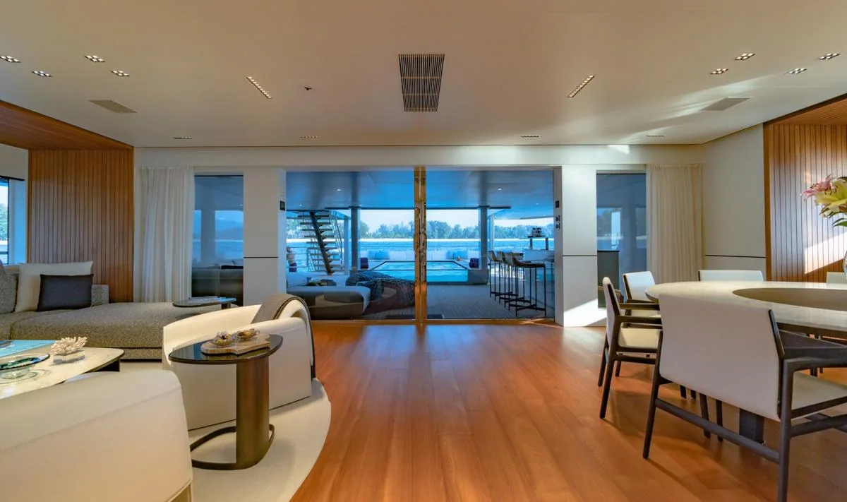 Spacecat 118, 118ft superyacht catamaran for charter in Phuket — view 11