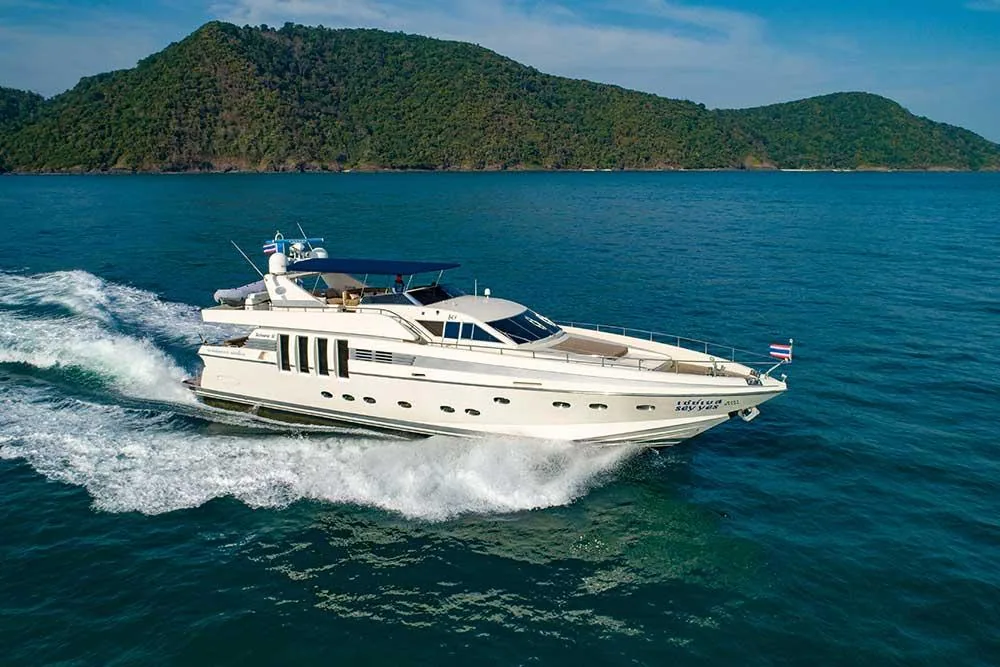 Technema 89 89ft motor yacht yacht charter in Phuket