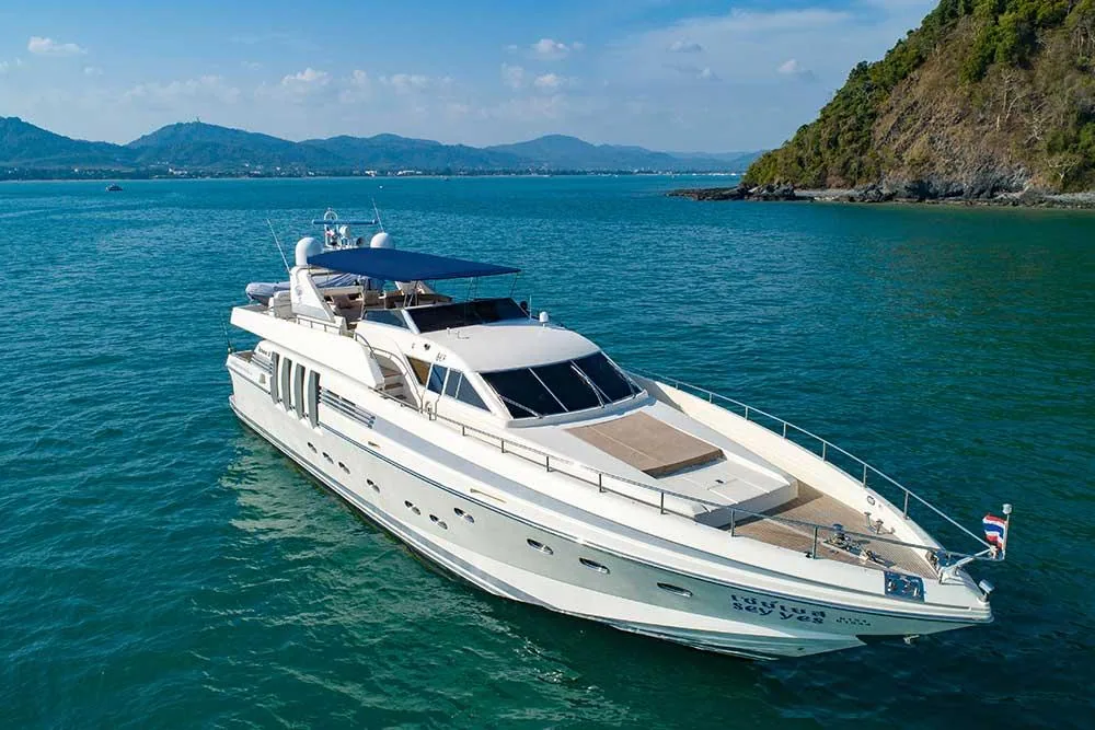 Technema 89, 89ft motor yacht for charter in Phuket — view 4