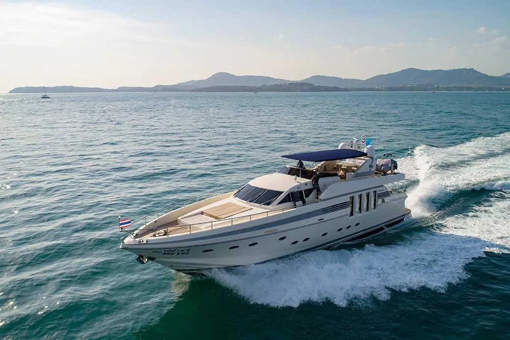 Technema 89, 89ft motor yacht for charter in Phuket — view 5