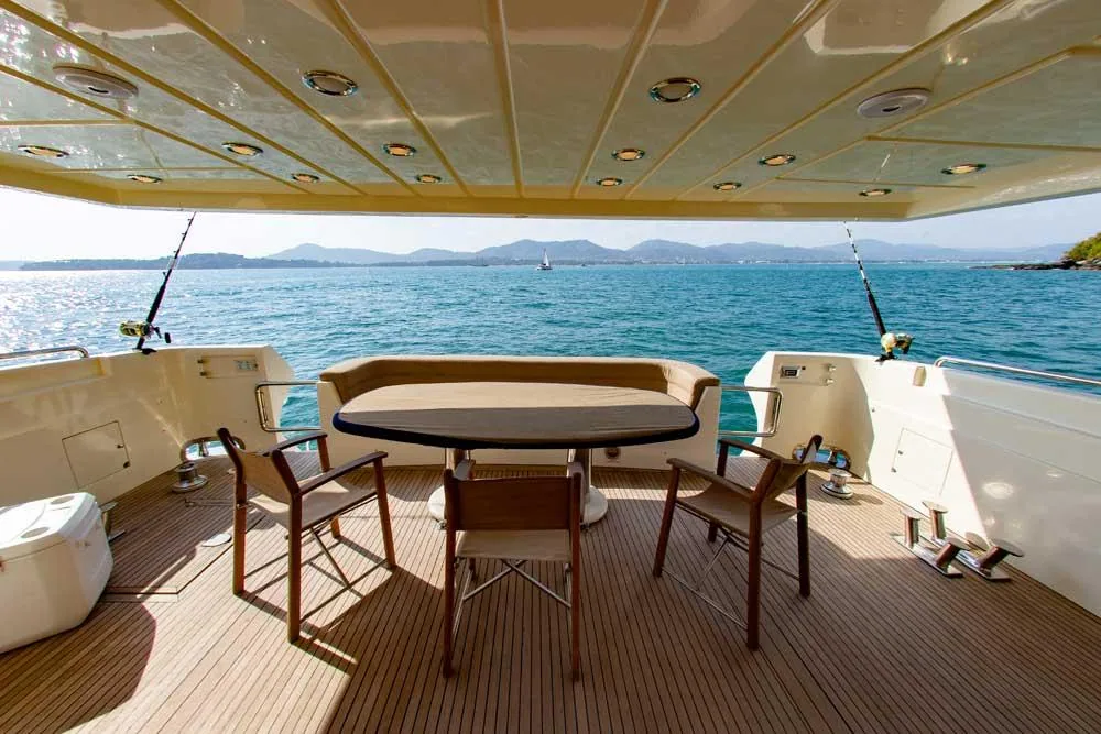 Technema 89, 89ft motor yacht for charter in Phuket — view 10