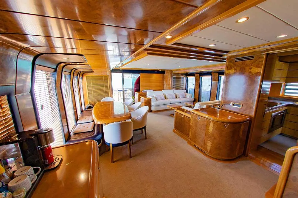 Technema 89, 89ft motor yacht for charter in Phuket — view 11