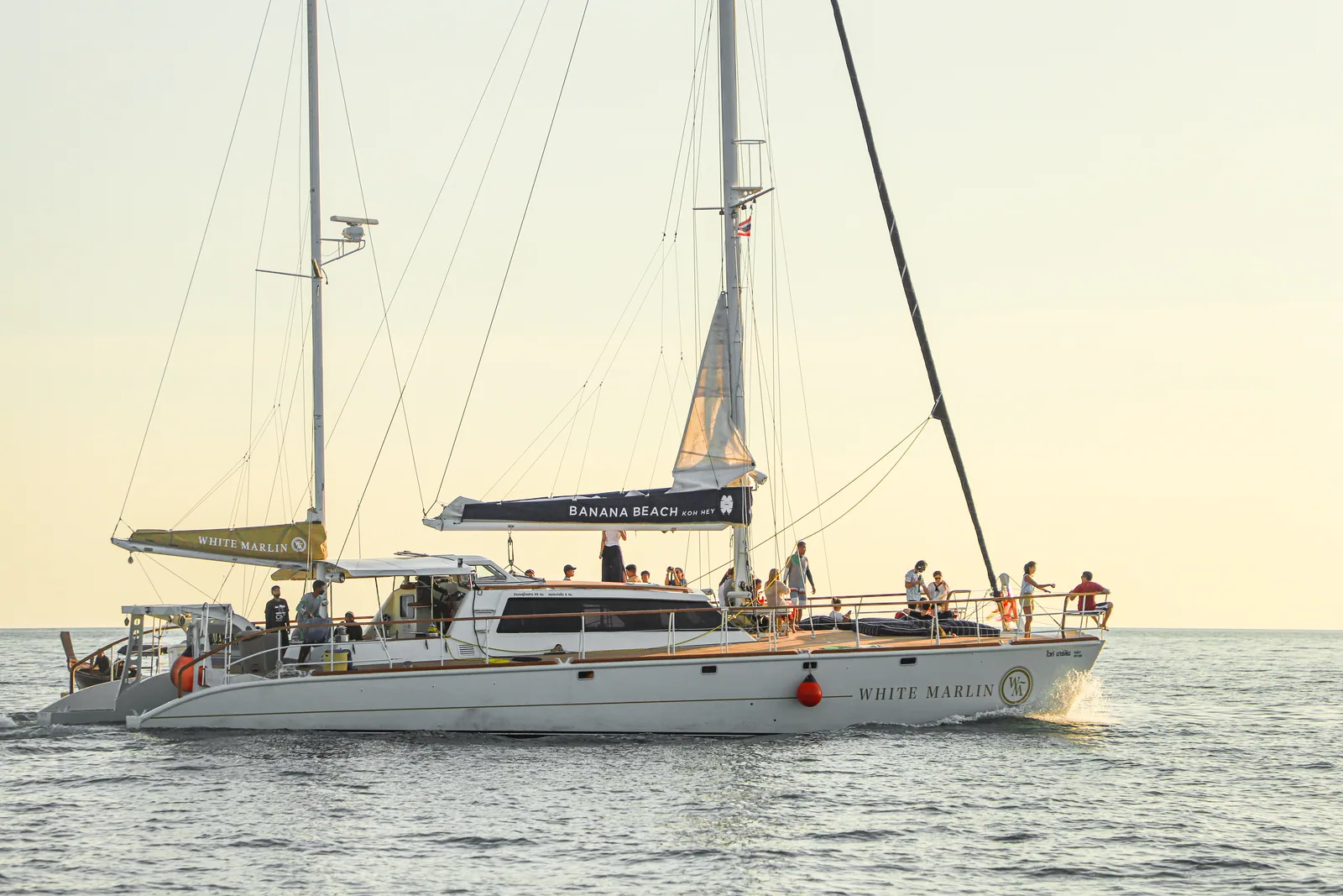 White Marlin 60ft sailing catamaran yacht charter in Phuket
