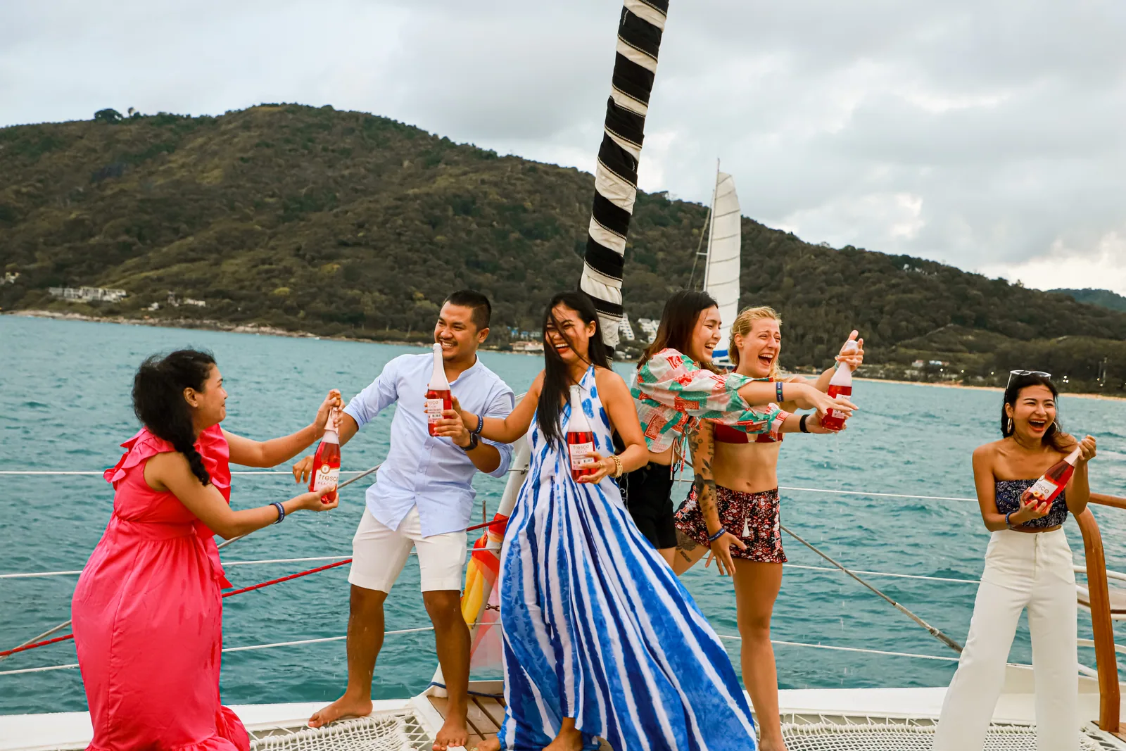 White Marlin, 60ft sailing catamaran for charter in Phuket — view 5
