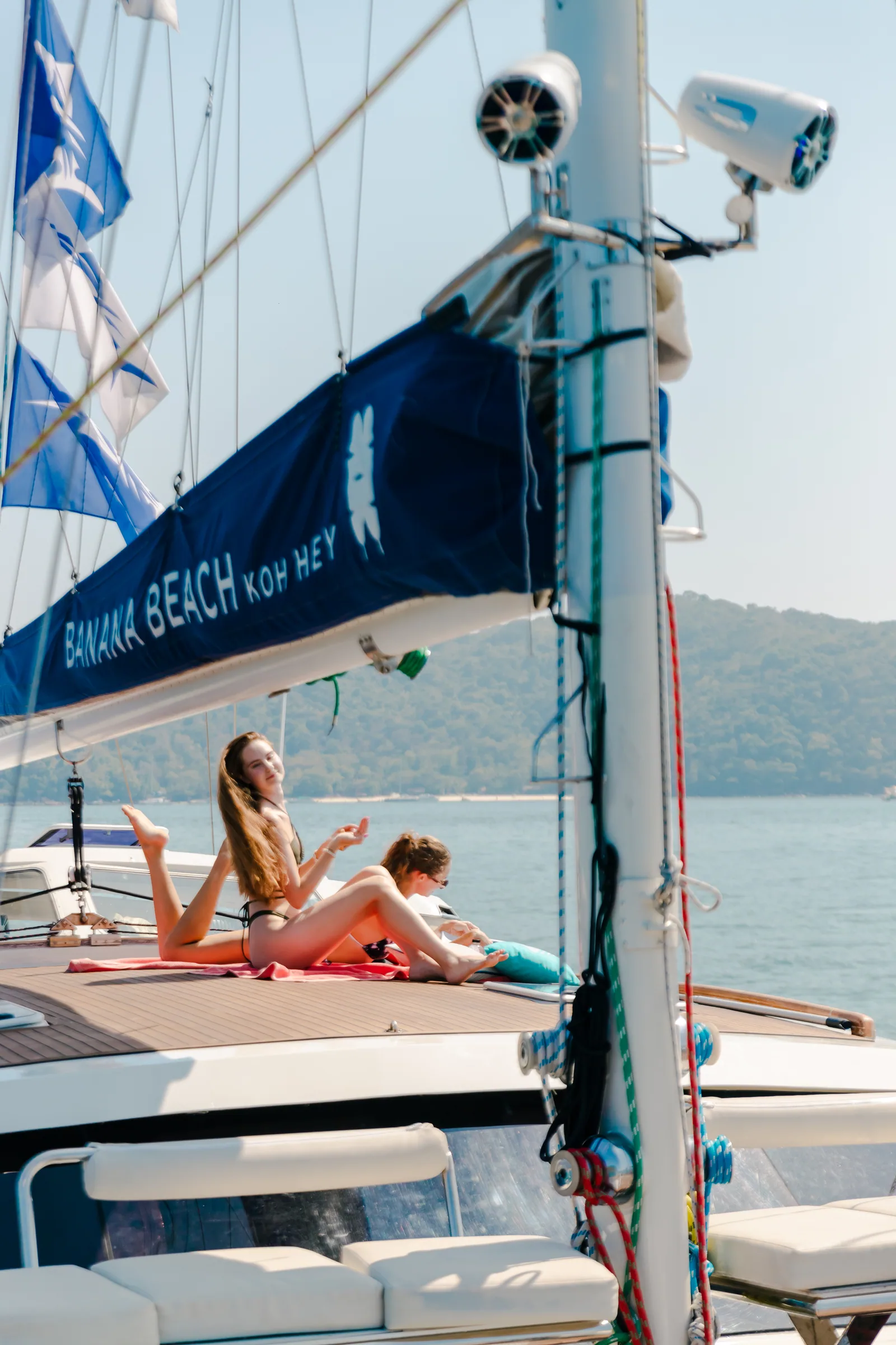 White Marlin, 60ft sailing catamaran for charter in Phuket — view 9